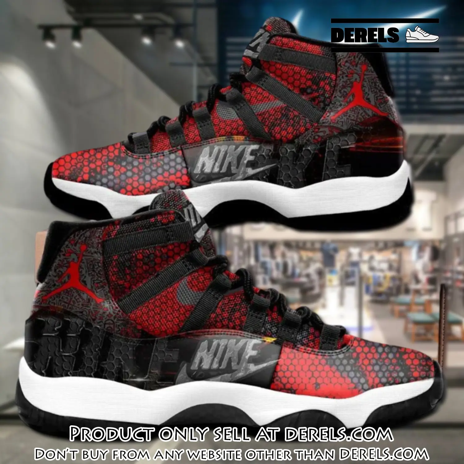 Nike red air jordan 11 sneakers shoes hot  for men women dr0912825